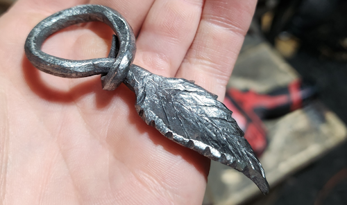 Leaf Keychain